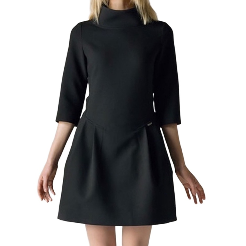 COP.COPINE Midnight Blue MINI DRESS SIZE EU 36 Rare